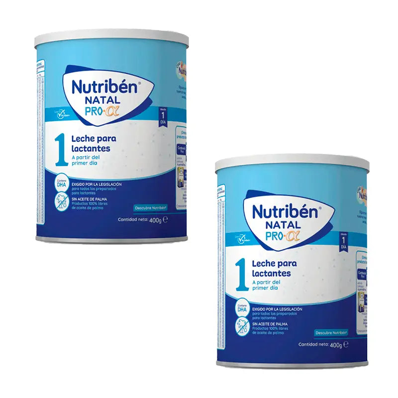 Pack 2 X Nutriben Leche Natal Pro Alfa, 400 g