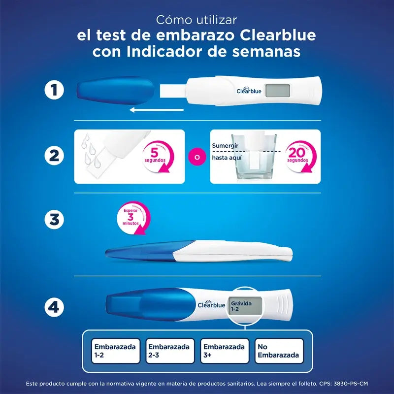 Clearblue Digital Pregnancy Test Pack, 3 Tests