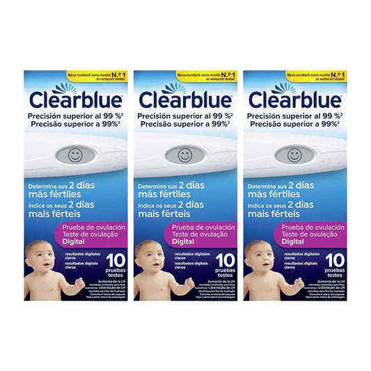 Clearblue Ovulation Test Pack, 3 x 10 sticks