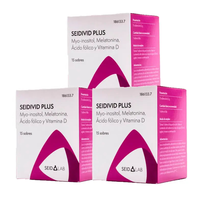 Pack 3 X Seidivid Plus, 15 Sachets