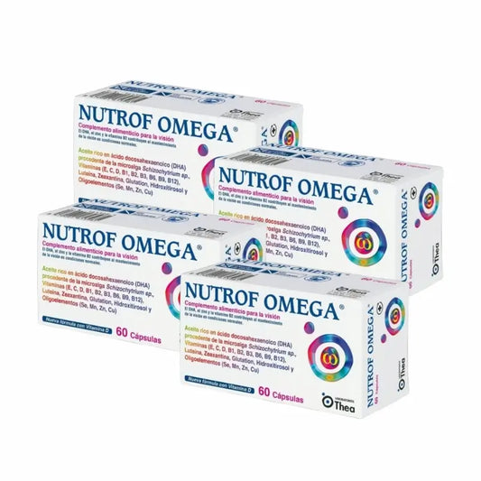 Pack 4 Nutrof Omega, 60 capsules