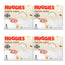 Huggies 4X Extra Care Nappy Pack Size 1 (3-5Kg), 112 Pcs.