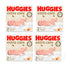 Huggies 4X Pack Extra Care Nappy Size 2 (4-6Kg), 96 Pcs.