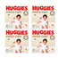 Huggies 4X Pack Extra Care Nappy Size 4 (8-14Kg), 132 Pcs.