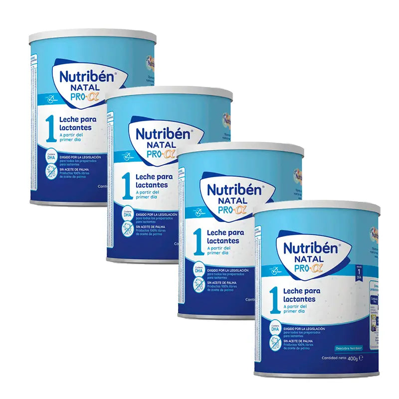 Pack 4 X Nutriben Pro Alpha Natal Milk, 400 g