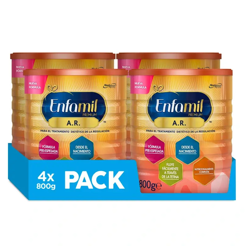 Enfamil A.R Formula for the Dietary Management of Regurgitation, Pack 4x800g