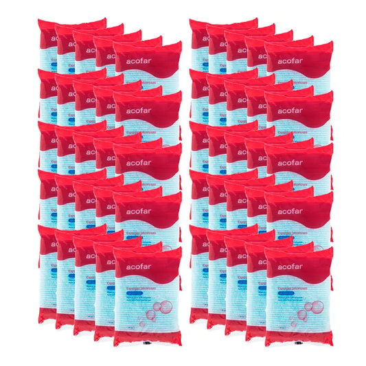 Acofar Pack Disposable Soapy Sponge, 24 sponges x 50 bags