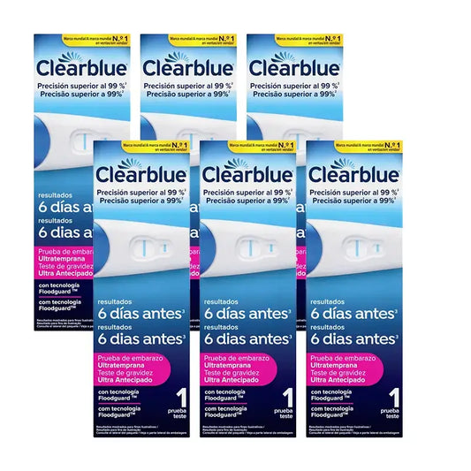 Clearblue Early Pregnancy Test Pack Analogue Pregnancy Test, 6 Tests