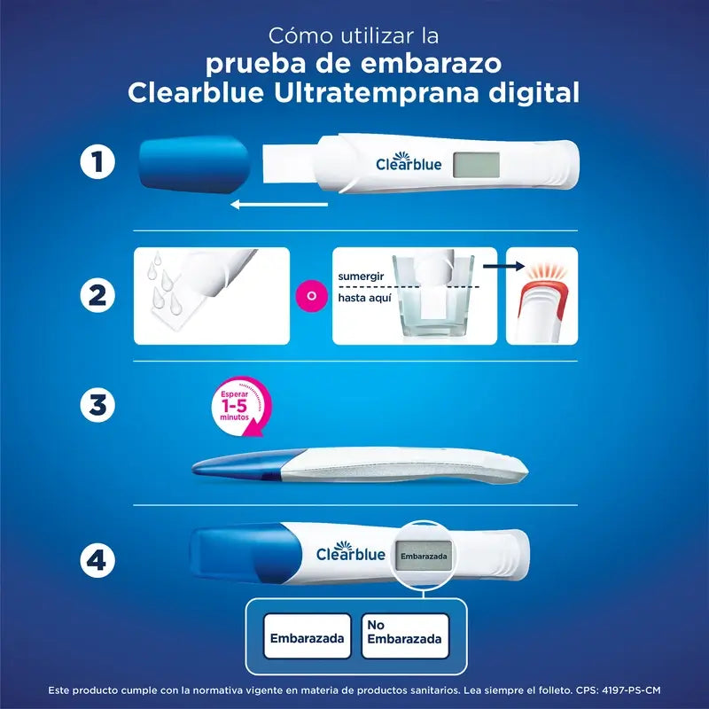 Clearblue Pack Ultra Early Digital Pregnancy Test, 6 Tests