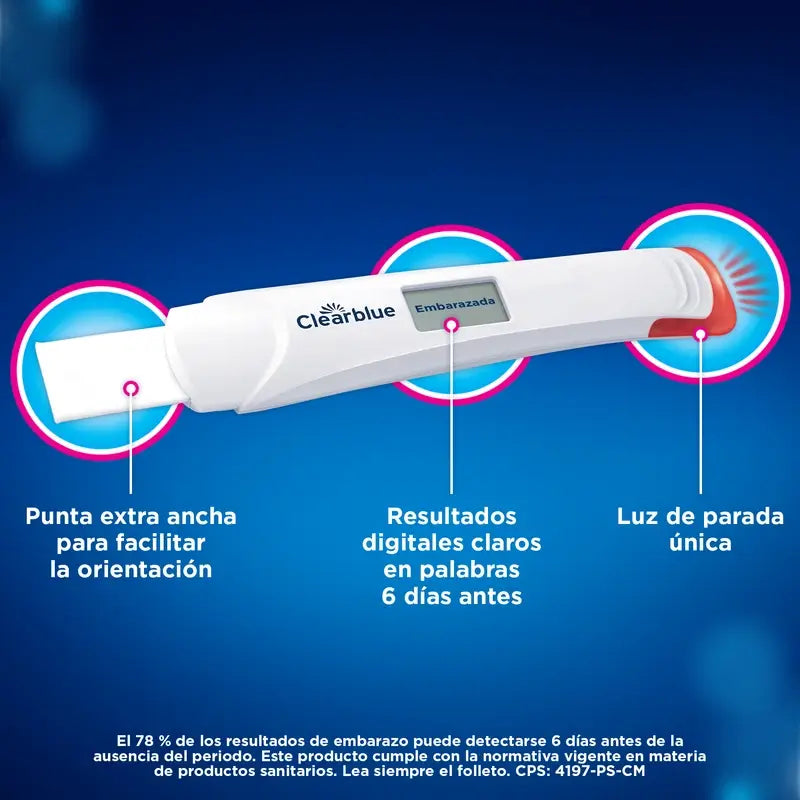 Clearblue Pack Ultra Early Digital Pregnancy Test, 6 Tests