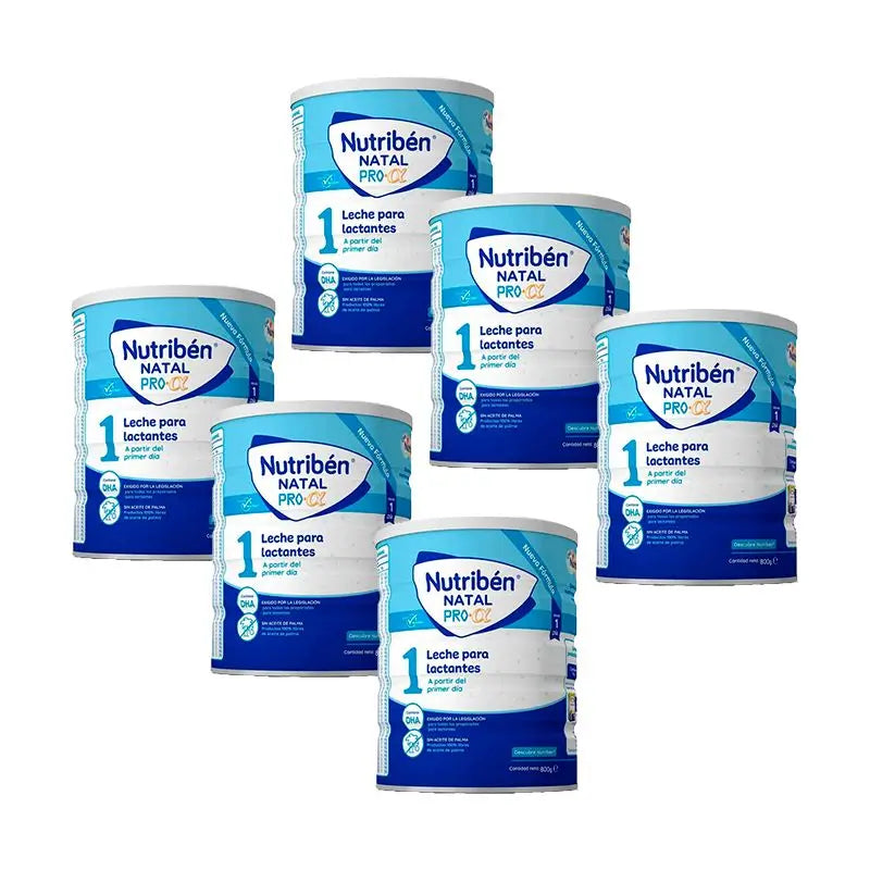 Nutriben Leche Natal Pro-Alpha Starter Milk, 6X800g