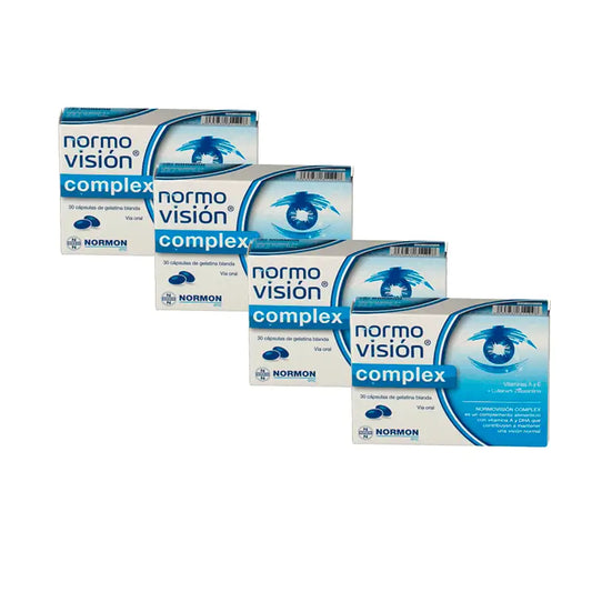 Pack 4 Normovision Complex, 30 capsules