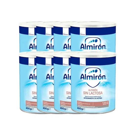 Pack 8 X Almirón Sin Lactosa, 400 gr