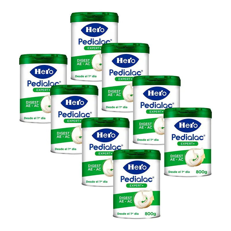 Pack 8 X Hero Baby Pedialac Digest Ae/Ac 800 g