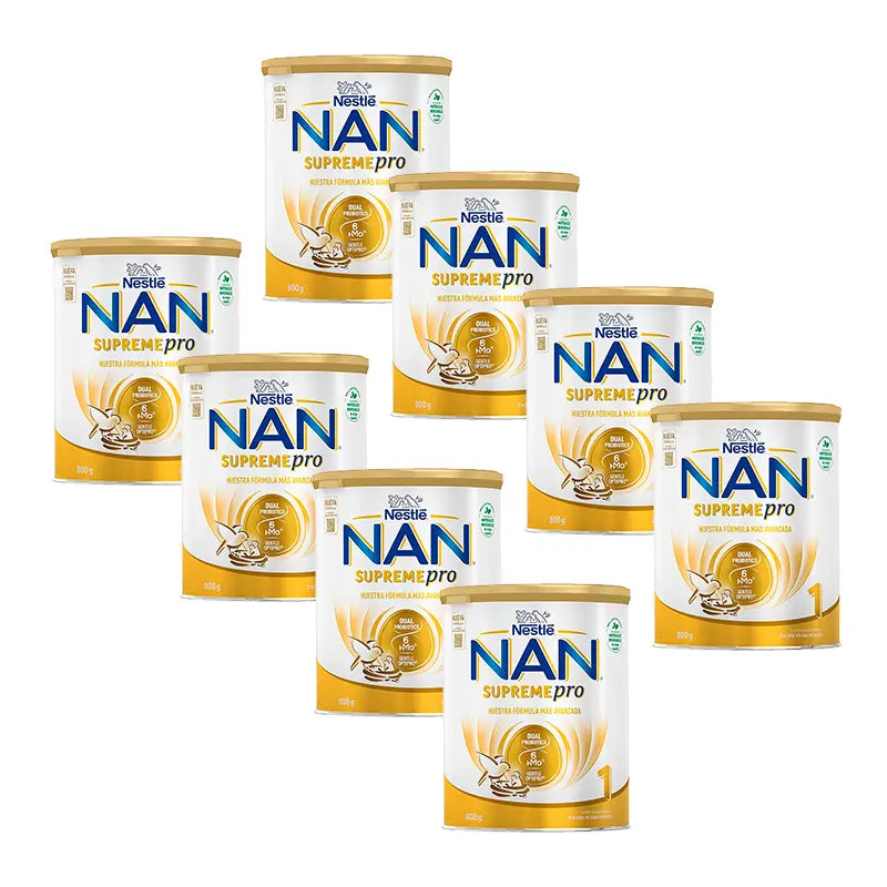 Nestlé Nan Supreme Pro 1 Starter Milk, 8X800 g