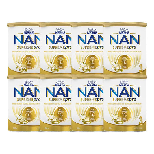 Nestlé Nan Supreme Pro 3 Growing-Up Milk, 8X800g