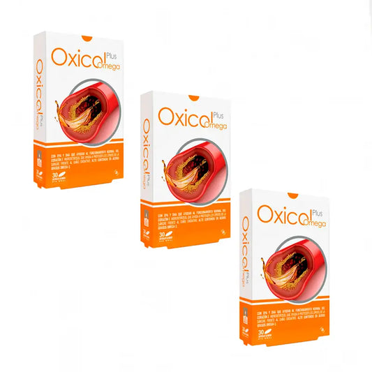 Actafarma Oxicol Plus Omega Pack 3x30 Capsules