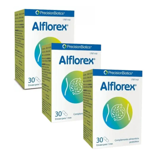 Alflorex Probiotic Food Supplement Pack, 3x30 Capsules