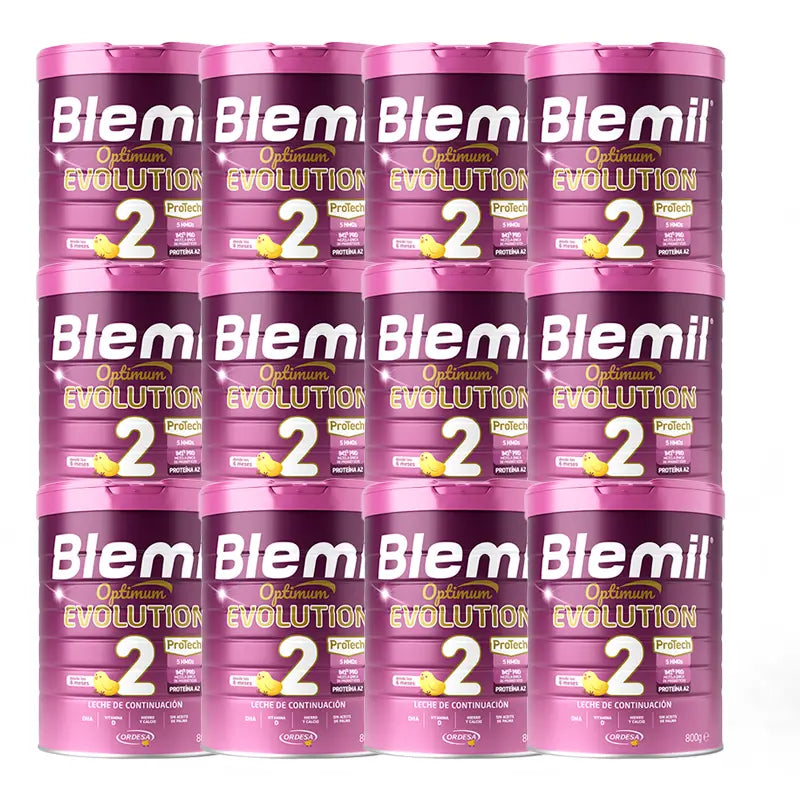 Blemil Optimum Evolution 2 Milk Formula, 12X800g