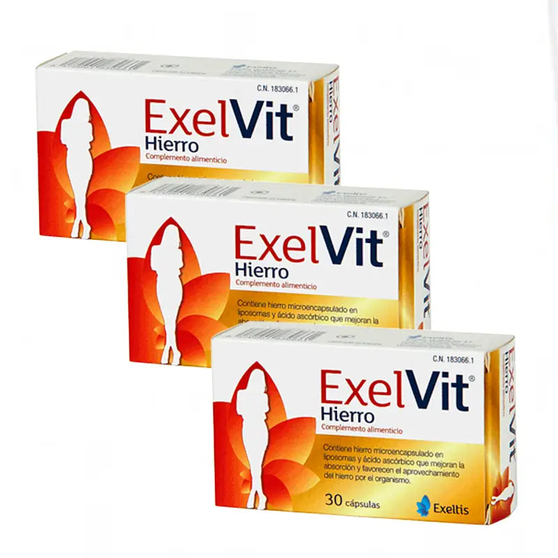 Exelvit Iron Pack 3x30 Capsules