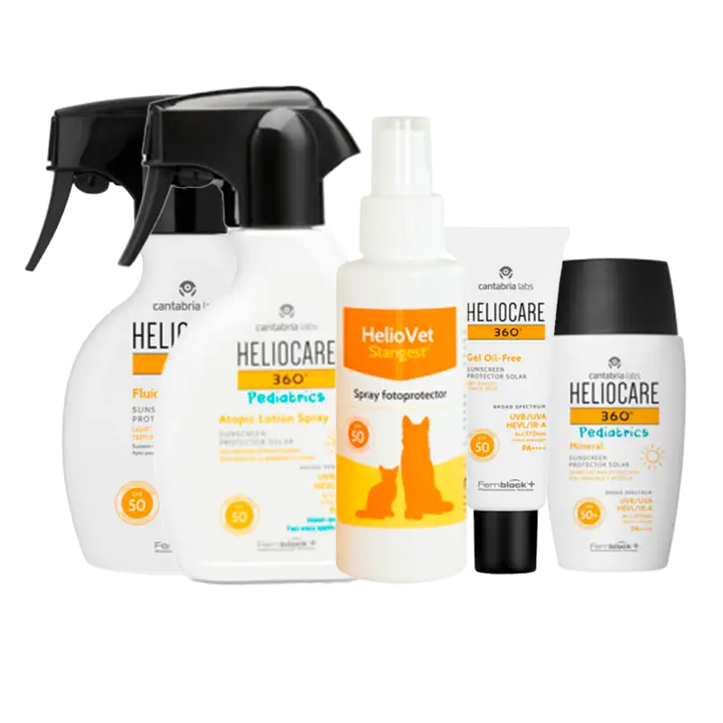 Solar Family Pack HELIOCARE , HELIOVET