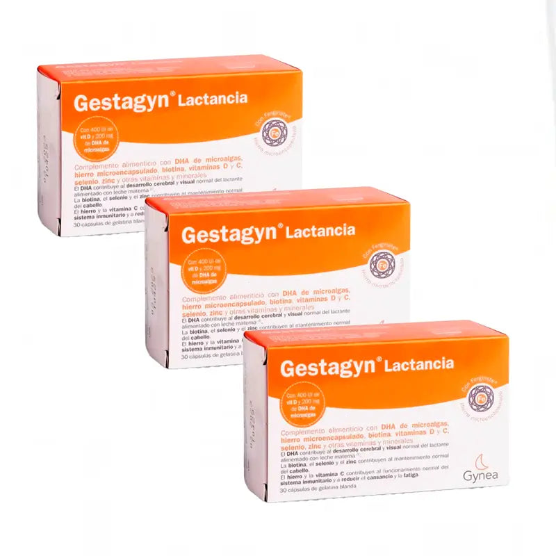 Gestagyn Lactation Pack 3x30 Capsules