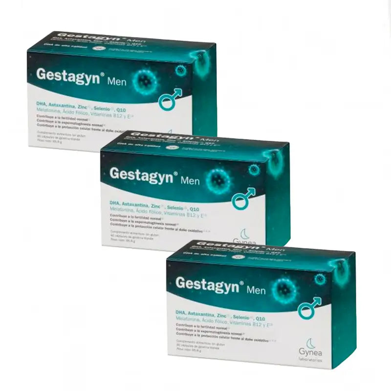 Pack Gestagyn Men Soft Gelatin Capsules 3x60 Capsules