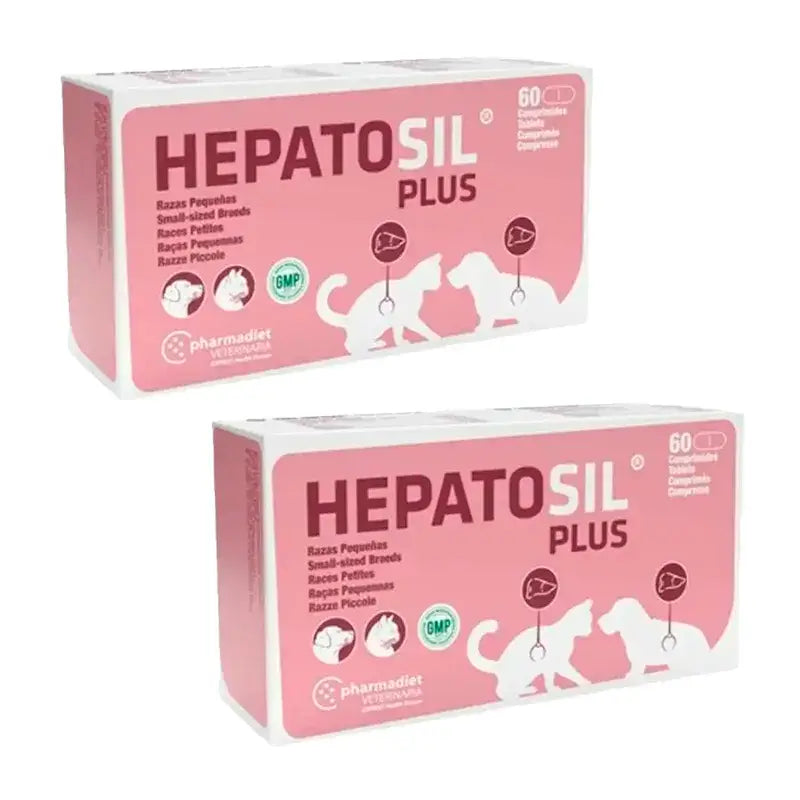 Hepatosil Plus Small Breed Pack, 2 x 60 Tablets