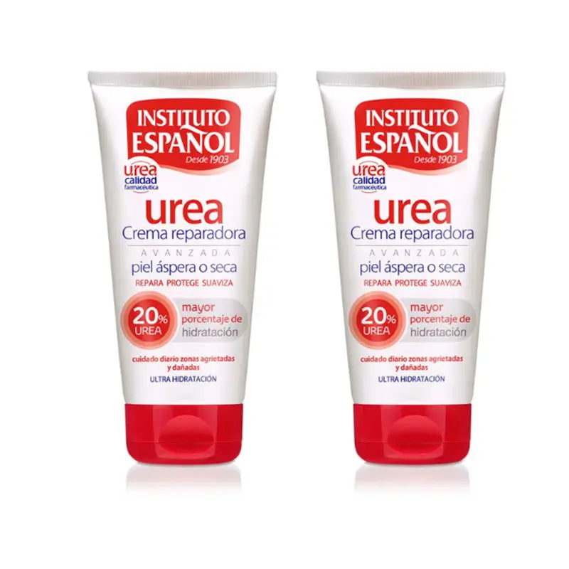 Pack Instituto Español 20% Urea Cream Tube , 2x150 ml