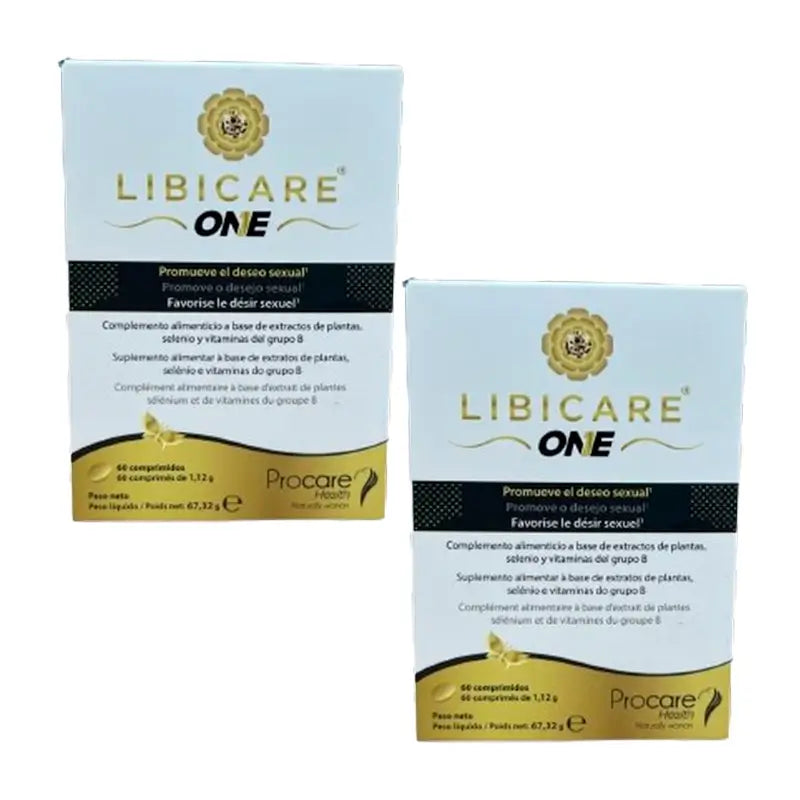 Pack Libicare One, 2x60 tablets