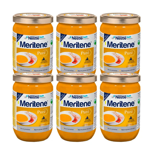 Pack Meritene Tuna Puree with Vegetables 6x300g