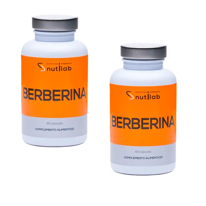 Pack Nutilab Berberine 500 Mg , 2x60 Capsules