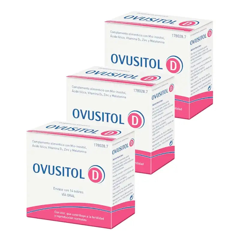 Ovusitol D Pack, 3x14 Envelopes