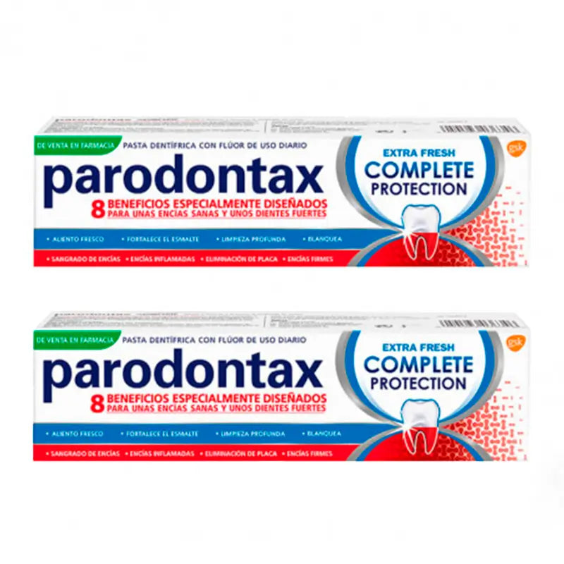 Pack Parodontax Complete Protection Toothpaste For Gum Care, 2 x 75 ml