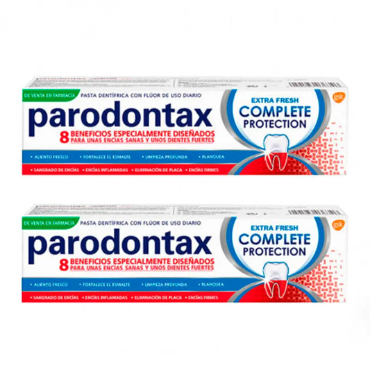 Parodontax Complete Protection Toothpaste Gum Care Pack 2 x 75 ml