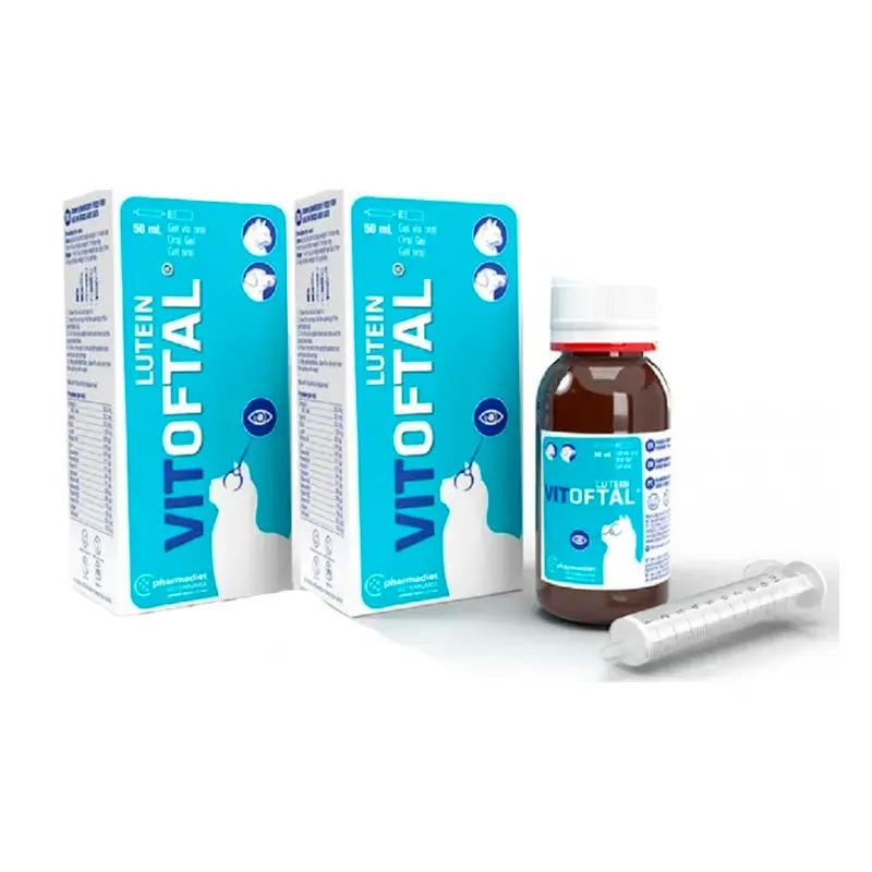 Pack Pharmadiet Vitoftal Lutein Lutein Gel Plus, 50 ml 2 units