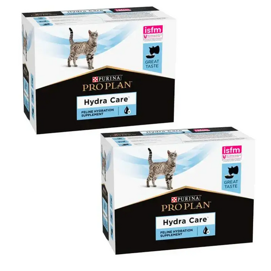 Pack Purina Pro Plan Vet Feline Hydracare 10X85Gr, wet cat food 2 units