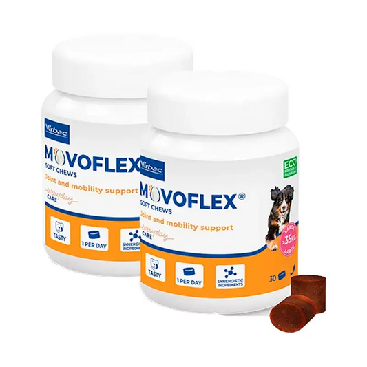 Pack Movoflex Chondroprotector Large Dogs 35 Kg, 2 x 30 Tablets