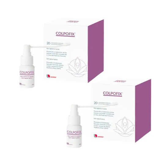 PackColpofix Gel Vaginal Spray , 20 Cánulas x 2