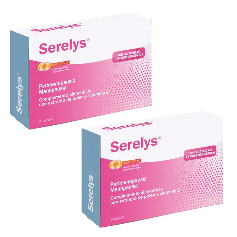 Packs Serelys Perimenopause Menopause 2x60 Capsules