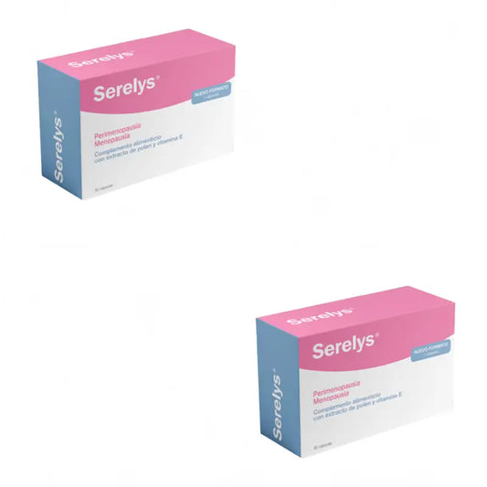 Packs Serelys Perimenopause Menopause 2x60 Capsules