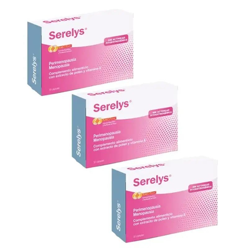 Packs Serelys Perimenopause Menopause 3x60 Capsules