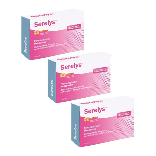 Packs Serelys Perimenopause Menopause 3x60 Capsules