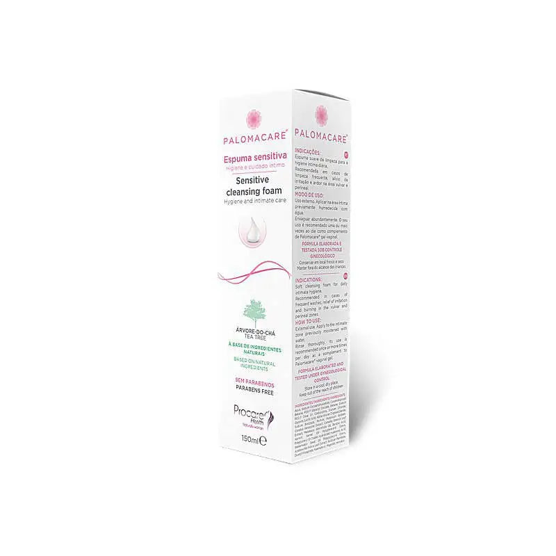 Palomacare Espuma Sensitiva Lavado Vulvovaginal 150 ml