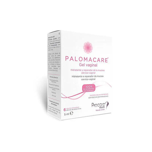 Palomacare Vaginal Gel 6 Single Dose Cannulas 5 ml