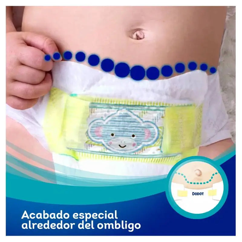 Dodot Pro Sensitive Nappy Size 0 (Up to 3 Kg), 38 units