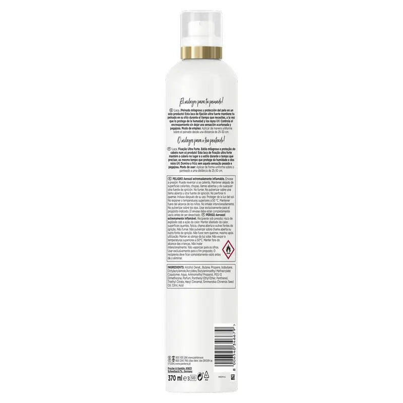 Pantene E Pro-V Ultra Strong Hold Hairspray 370 Ml