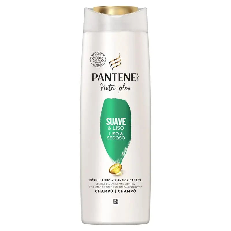 Pantene Nutri Plex Smooth & Sleek Shampoo 385Ml