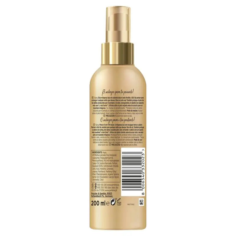 Pantene Pro-V Miracle 5 In 1 Pre-Style Spray 200 Ml