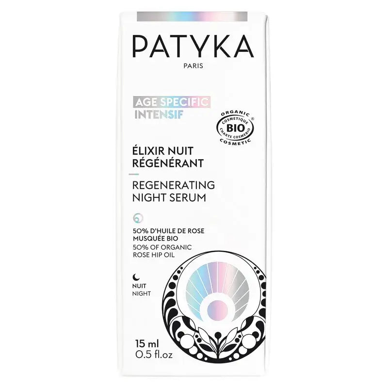 Patyka Regenerating Night Elixir, 15 ml